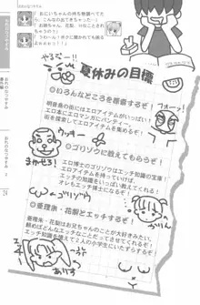 なつやすみの手引き, 日本語