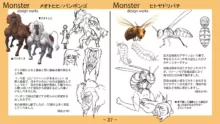 モンスターパーク２設定資料集, 日本語