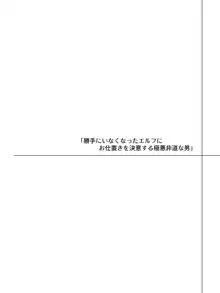 エルフにひどいことしたい極悪非道な男のお話, 日本語