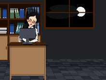 Werewolf Secretary - A slow transformation project, 日本語