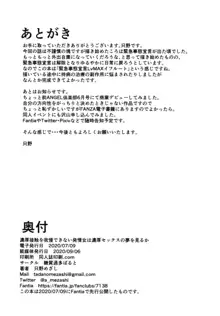 濃厚接触を我慢できない発情女は濃厚セックスの夢を見るか, 日本語