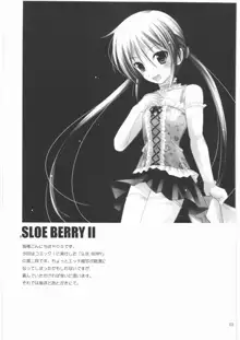 SLOEBERRY II, 日本語