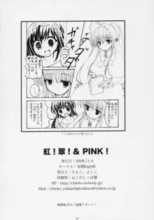 紅!翠!&PINK!, 日本語