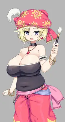 ぽっちゃり爆乳FF少女肥育日記, 日本語