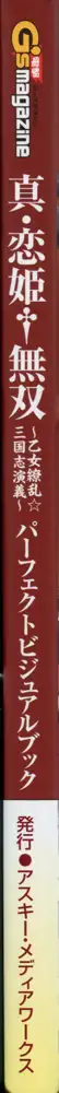 真・恋姫†無双―乙女繚乱☆三国志演義―パーフェクトビジュアルブック, 日本語