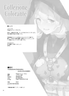 Collezione Colorante, 日本語