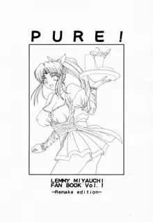 PURE! LEMMY MIYAUCHI FAN BOOK Vol.1 -Remake edition-, 日本語