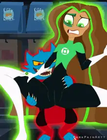 Dex-Starr x Green Lantern/Jessica Cruz DC Superhero Girls, 日本語