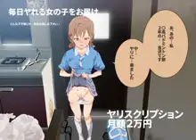 月額2万円 ヤリスクリプション ~毎日お届けヤレる子サービス~, 日本語