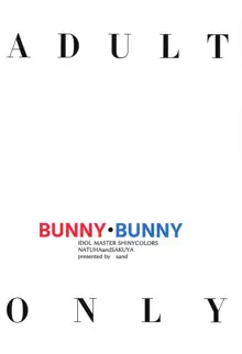 BUNNY‧BUNNY, 日本語