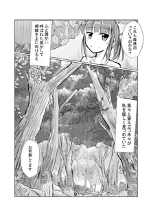 少女と山遊び, 日本語