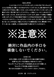 がいがぁかうんたぁ完全版, 日本語