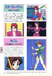 1992 PC Engine 美少女 コレクション, 日本語