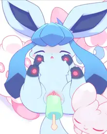 SUBSCRIBESTAR | Glaceon icepops animated all visions, 日本語