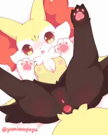 SUBSCRIBESTAR | Braixen animated all visions, 日本語