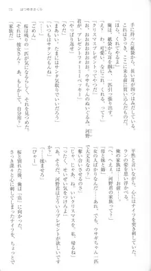 はつゆきさくら White Graduation, 日本語