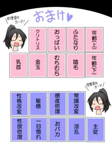 理不尽少女 ～変態カードゲーム編～, 日本語