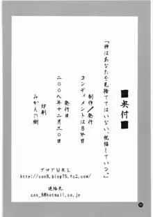 神はあなたを見捨ててはいない、祝福している。, 日本語