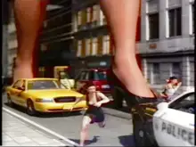 90's giantess, 日本語