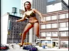 90's giantess, 日本語