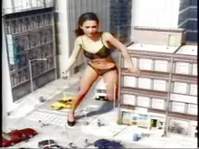 90's giantess, 日本語