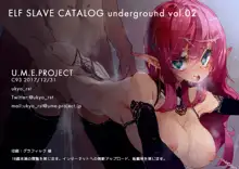 ELF SLAVE CATALOG UNDERGROUND Vol.02, 日本語