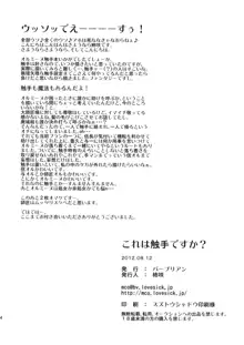 これは触手ですか?, 日本語