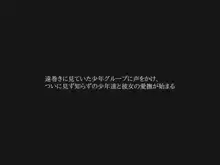 寝取られ露出～砂浜で知らない少年達と青姦する変態な彼女, 日本語