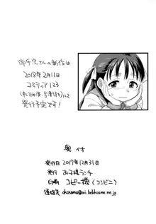 お子様パフェ in Comic Market 93, 日本語