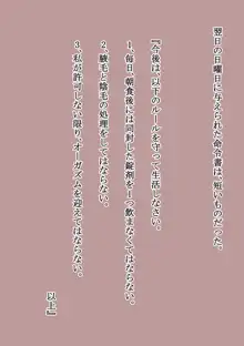 淫らに変わりゆく心と身体～清楚JK、アナル開発調教命令～, 日本語