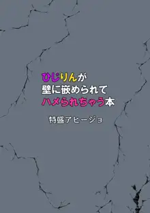 ひじりんが壁に嵌められてハメられちゃう本, 日本語