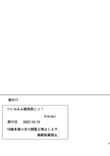 ソレはある朝突然にッ！, 日本語