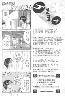 日焼け少女と近所のおじさん, 日本語