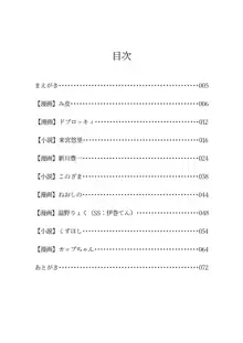 TSF孕ませ合同誌, 日本語