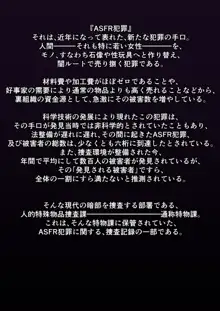 ASFR事件調査記録 ～モノへと成り果てる犠牲者たち～, 日本語