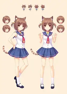 NEKOPARA ART WORKS Vol.1, 日本語