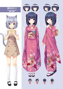 NEKOPARA ART WORKS Vol.1, 日本語