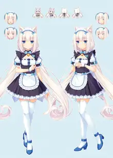 NEKOPARA ART WORKS Vol.1, 日本語