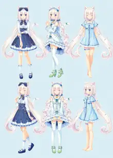 NEKOPARA ART WORKS Vol.1, 日本語