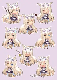 NEKOPARA ART WORKS Vol.2, 日本語