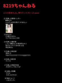 裏サイトで違法ロリ盗撮画像をやりとりする愛好家たち 【総集編】, 日本語