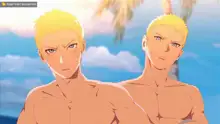 Hinata X Naruto Beach Animation, 日本語