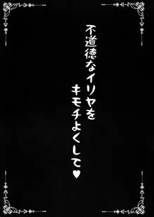 不道徳なイリヤをキモチよくさせて, 日本語