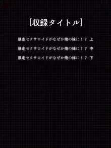 暴走セクサロイドがなぜか俺の妹に!? <総集編>, 日本語