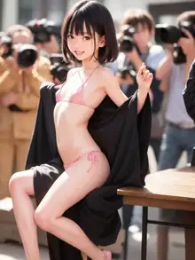 貧乳系AI生成アイドル片瀬千恵写真集（危ないオフショット付）, 日本語