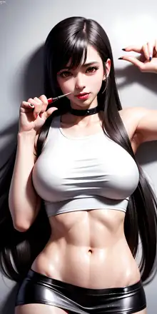 Tifa Lockhart - test on different styles and poses, 日本語