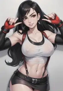 Tifa Lockhart - test on different styles and poses, 日本語