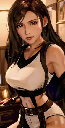 Tifa Lockhart - test on different styles and poses, 日本語