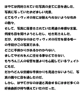 ある少女の記録～なのはボンデージ外伝～, 日本語