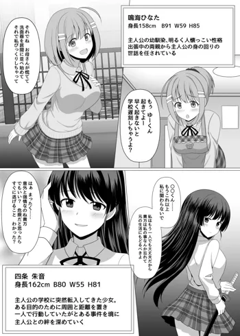 能力バトル系漫画で幼なじみが敵に操られる話, 日本語